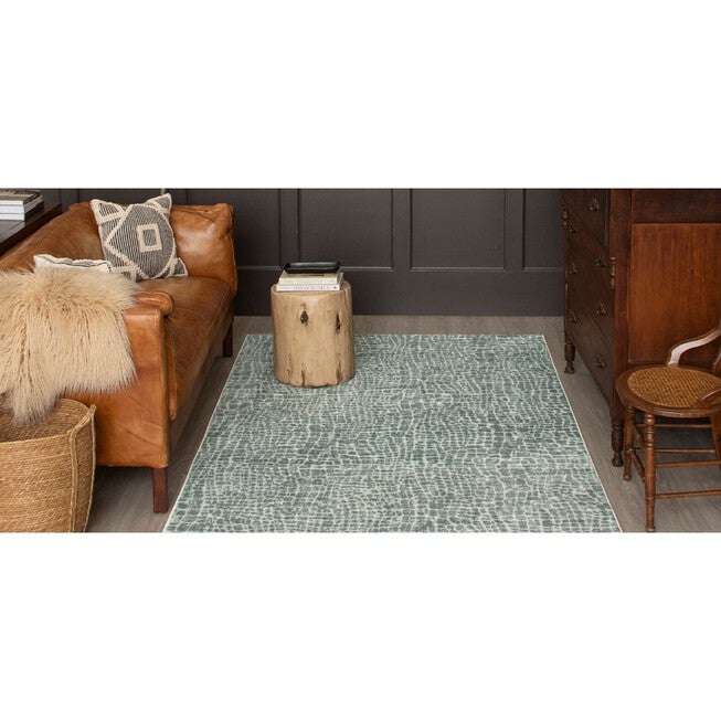 Crocodile Skin Area Rug, , alternate image number null