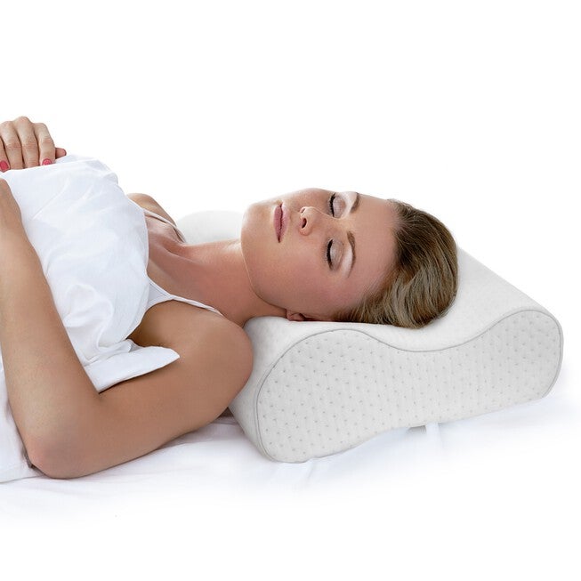 SensorPEDIC Luxury Extraordinaire Contour Memory Foam Bed Pillow, , alternate image number null