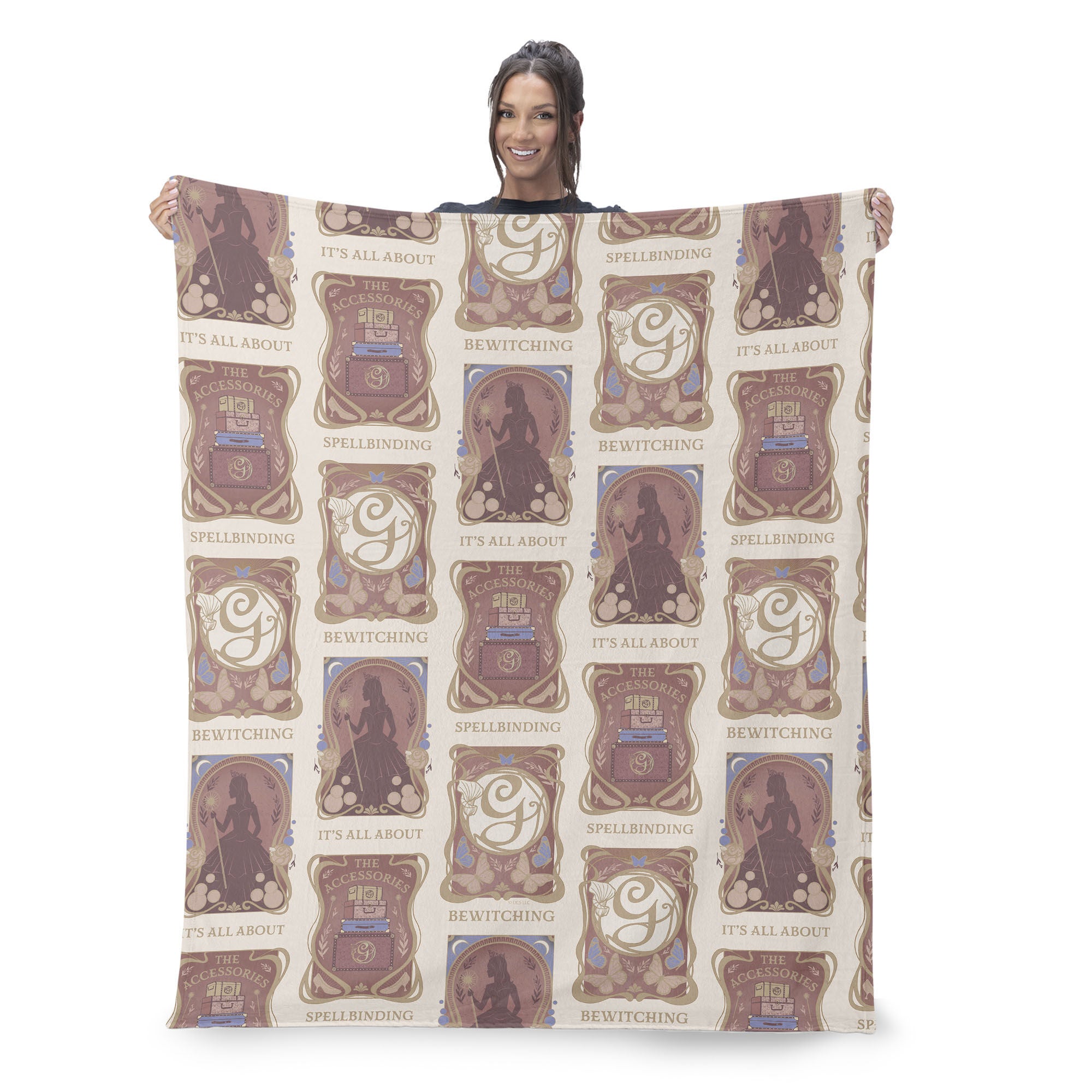 Wicked It's All About Silk Touch Throw Blanket 60x80 inches, WICKED, on-hover image number 1