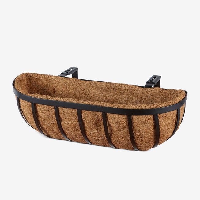 24 inchesH Hanging English Horse Trough Planter, , alternate image number null