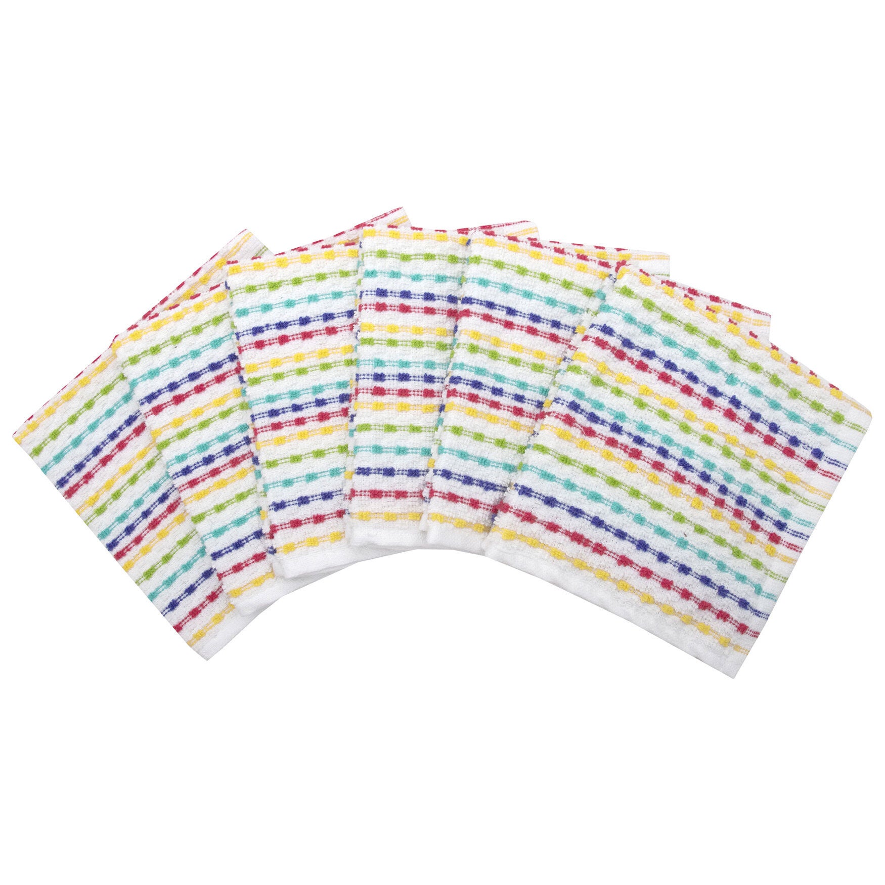 Pebble Bar Mop Dish Cloths, Set Of 6 Dish Cloth, SUMMER, hi-res image number 0