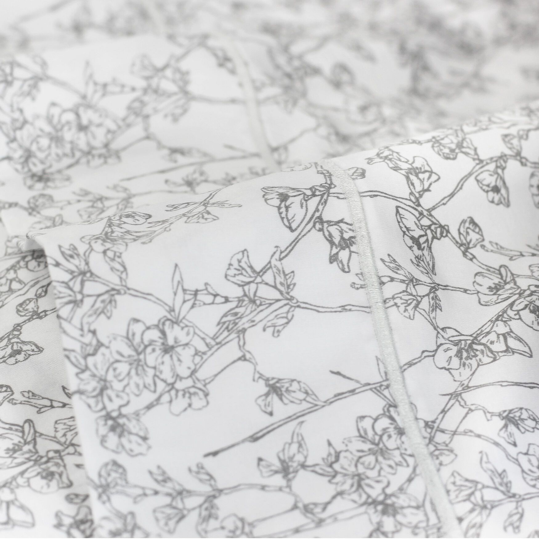 Cherry Blossom Cotton Sheet Set, , alternate image number 3