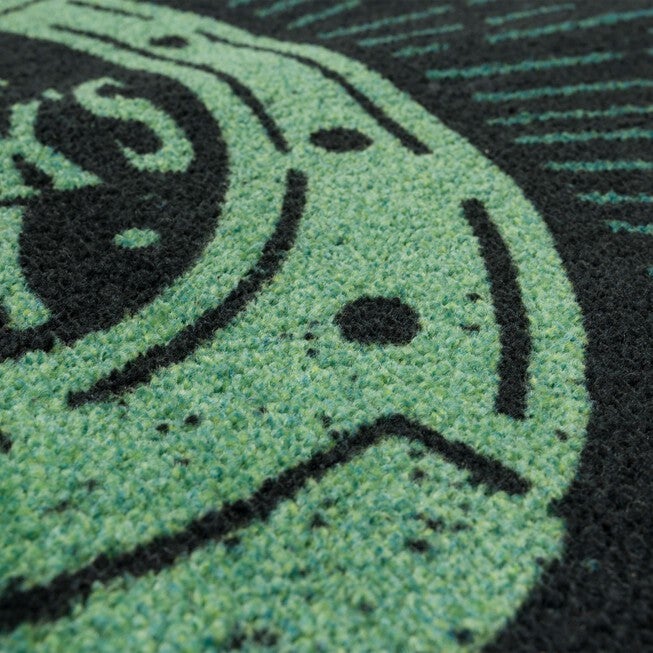 Irish Horseshoe Black Kitchen Rug, , alternate image number 2