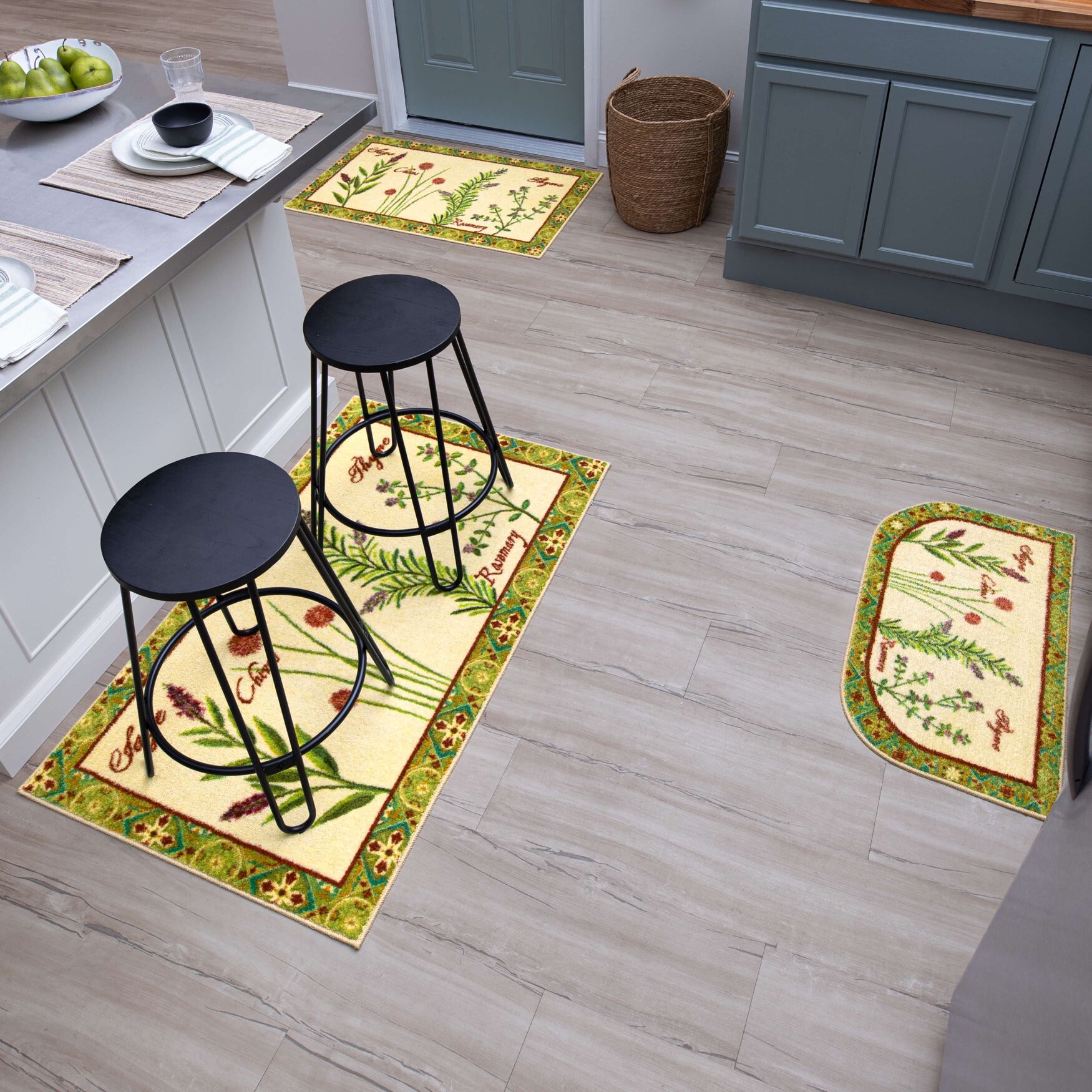Herb Garden Kitchen Rug, , alternate image number 9