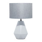Light Grey Ceramic Transitional Table Lamp, , alternate image number null