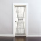 BH Studio Sheer Voile Door Panel With Tiebacks, SILVER, hi-res image number null