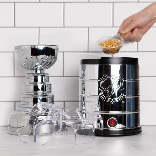 National Hockey League Stanley Cup Hot Air Popcorn Maker, SILVER, alternate image number null