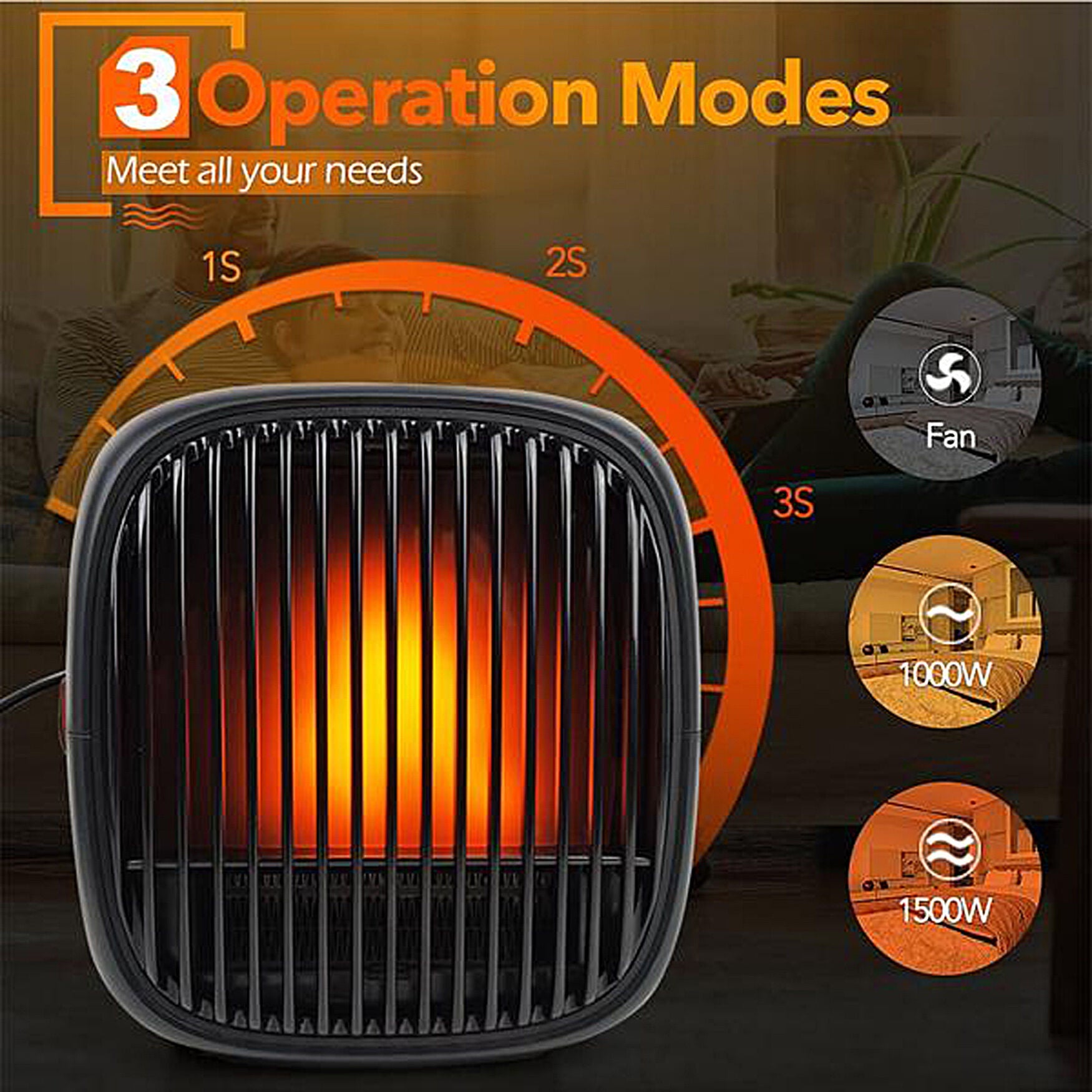 Insta Heater Fireplace, , alternate image number 2