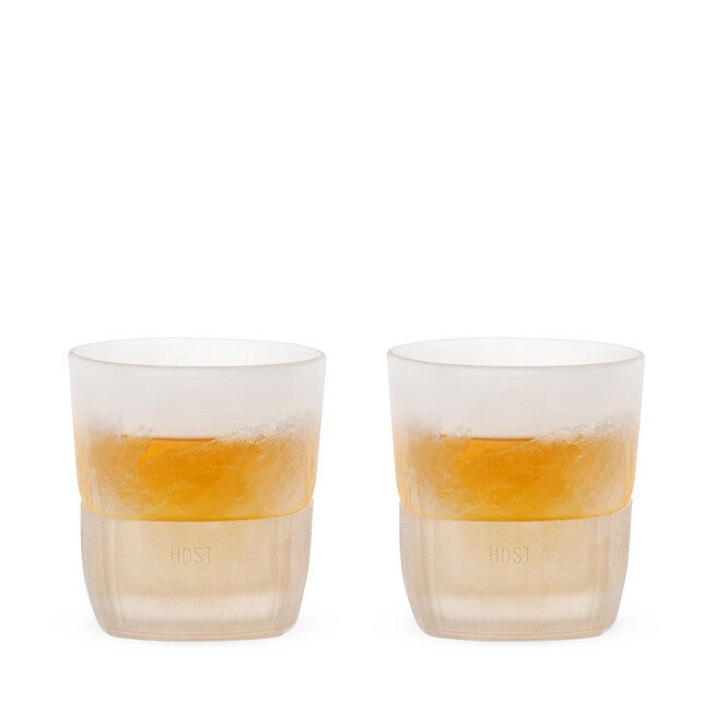 Glass Freeze Whiskey Glass (Set Of Two) By, CLEAR, hi-res image number null