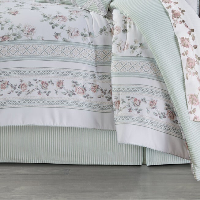 Rialto Sage 4 Piece Comforter Set, SAGE, alternate image number 1