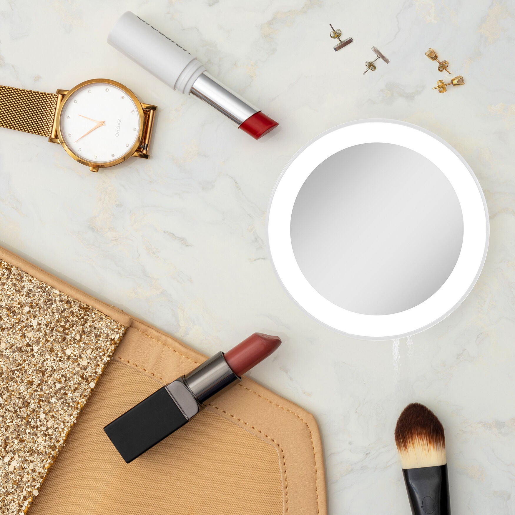 Mini LED Lighted Spot Mirror, , alternate image number 3