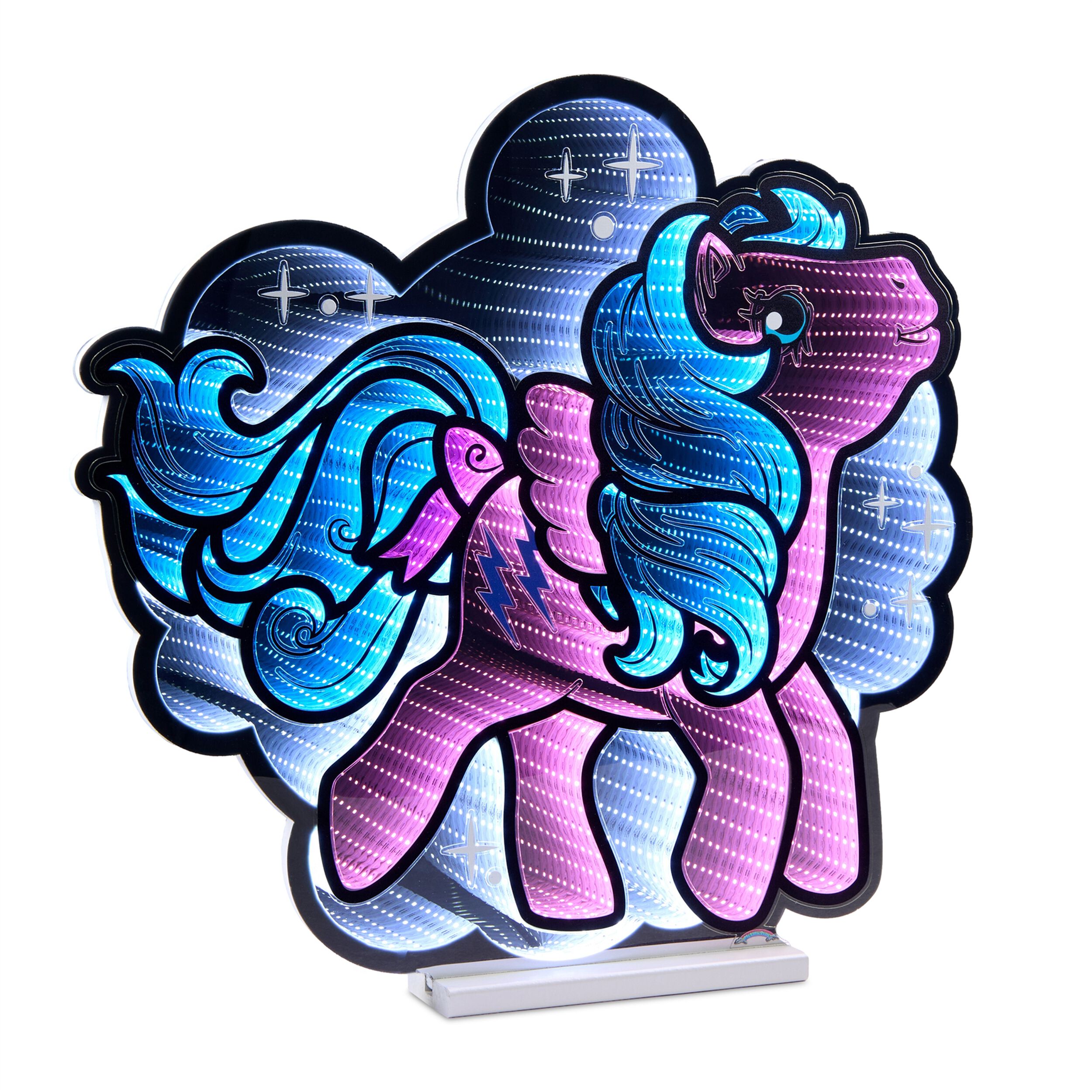 My Little Pony Firefly Ekkolight 24 inchesH, BLUE PINK WHITE, hi-res image number 0