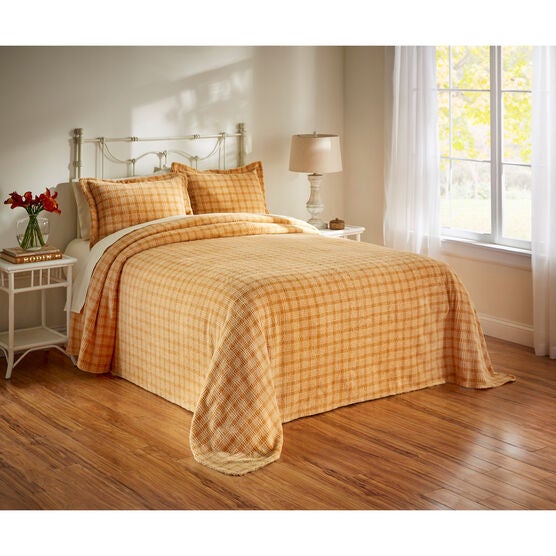Chloe Chenille Bedspread, GOLD, hi-res image number null