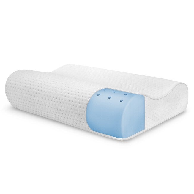 SensorPEDIC Luxury Extraordinaire Contour Memory Foam Bed Pillow, , alternate image number null