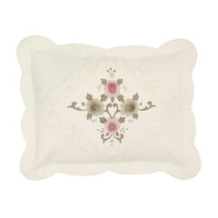 Ava Embroidered Cotton Sham