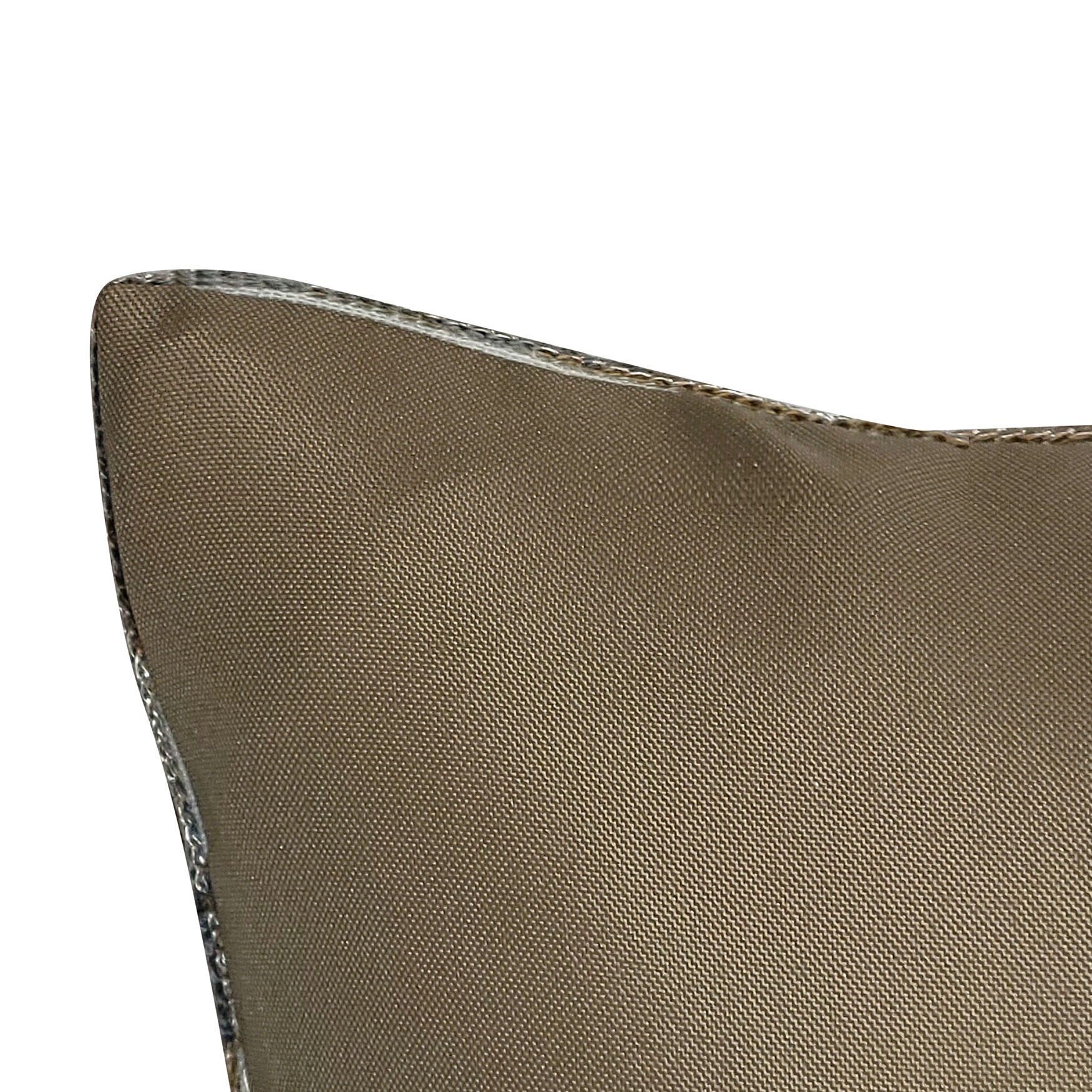 Edie @ Home Indoor/Outdoor Ombre Bias Crewel Embroidered Stripe Decorative Throw Pillow 12X24, Aqua Multi, , alternate image number 7