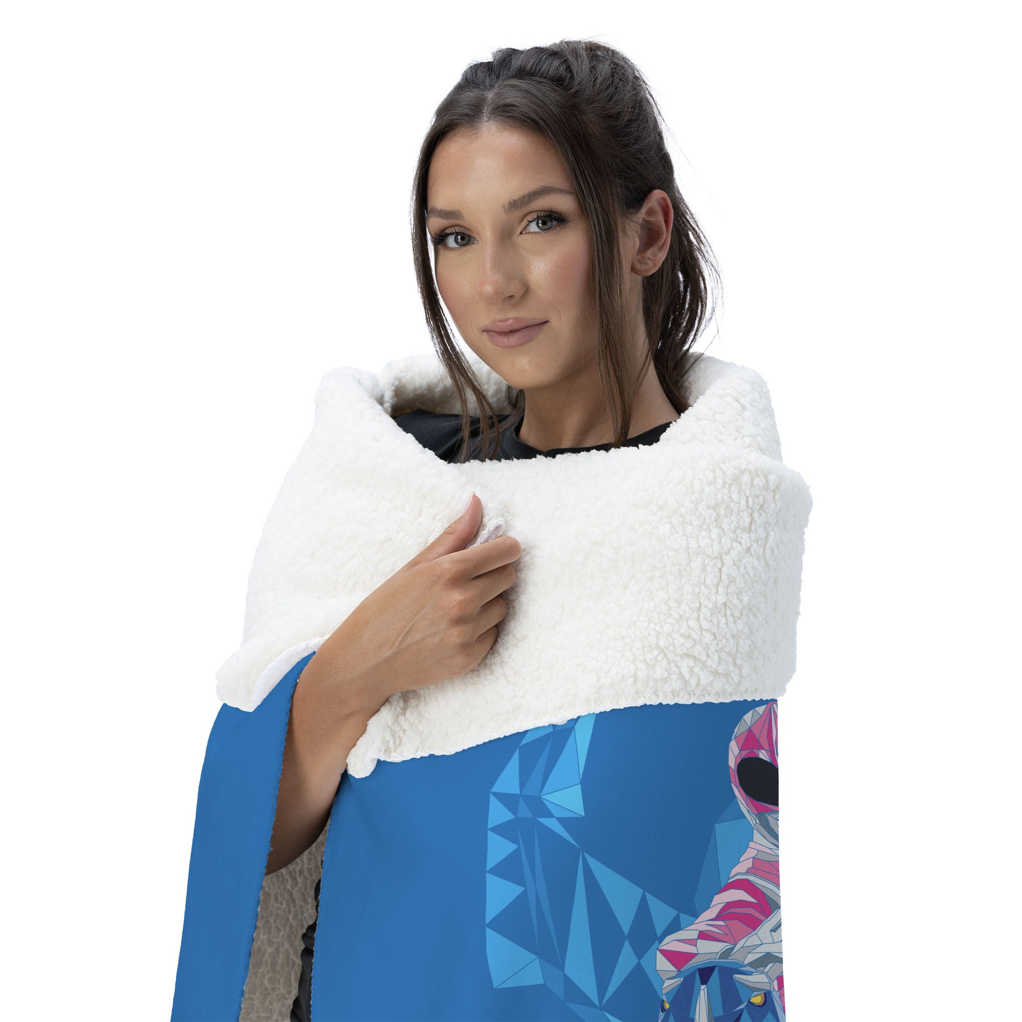 Hasbro Power Rangers All Systems Go Silk Touch Sherpa Throw Blanket 50X60 Inches, BLUE, alternate image number 2