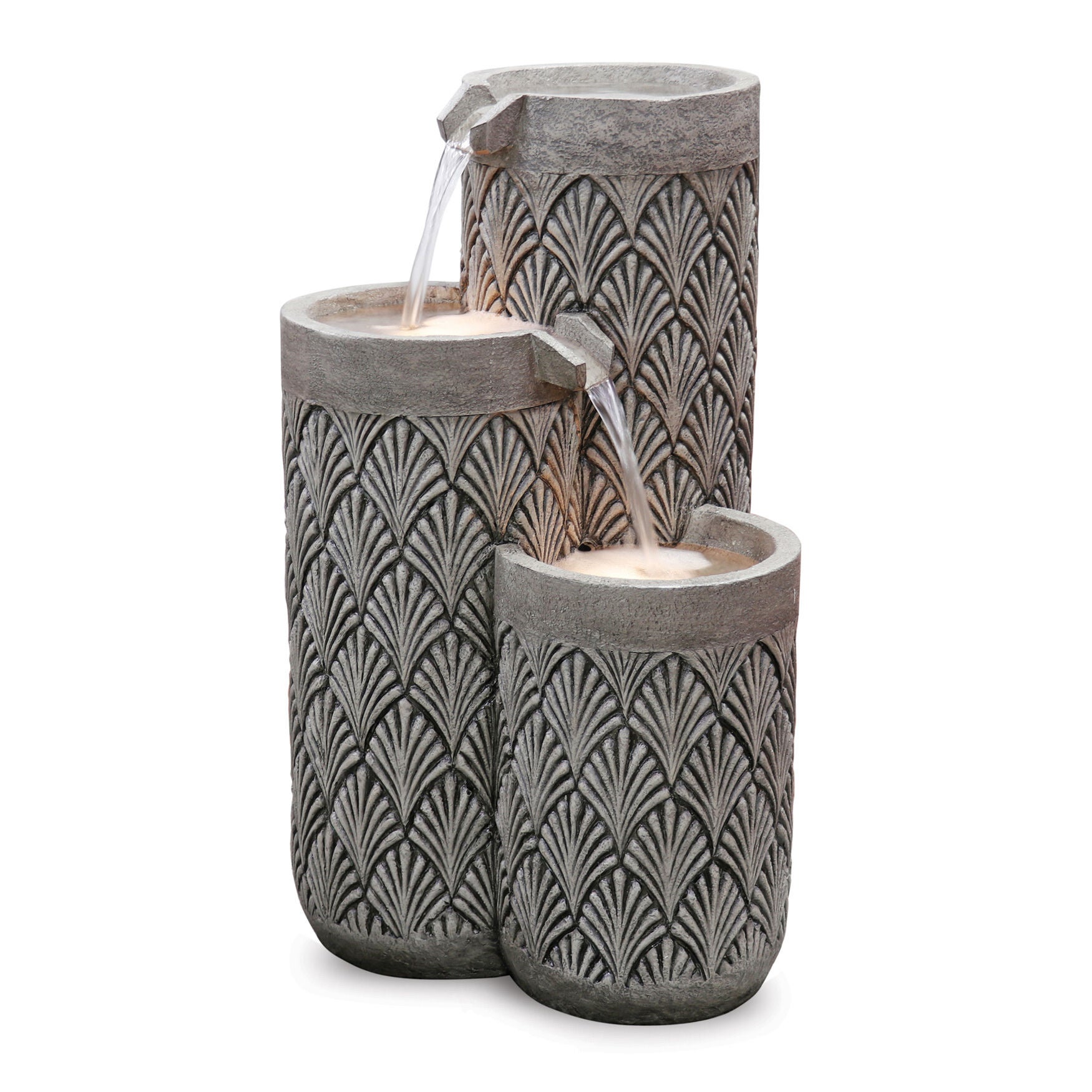 Fountain 15.5 inchesL X 25.5 inchesH Resin, BLACK, hi-res image number 0