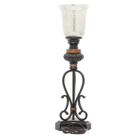 Set Of 2 Black Metal Boho Style Uplight, , on-hover image number null