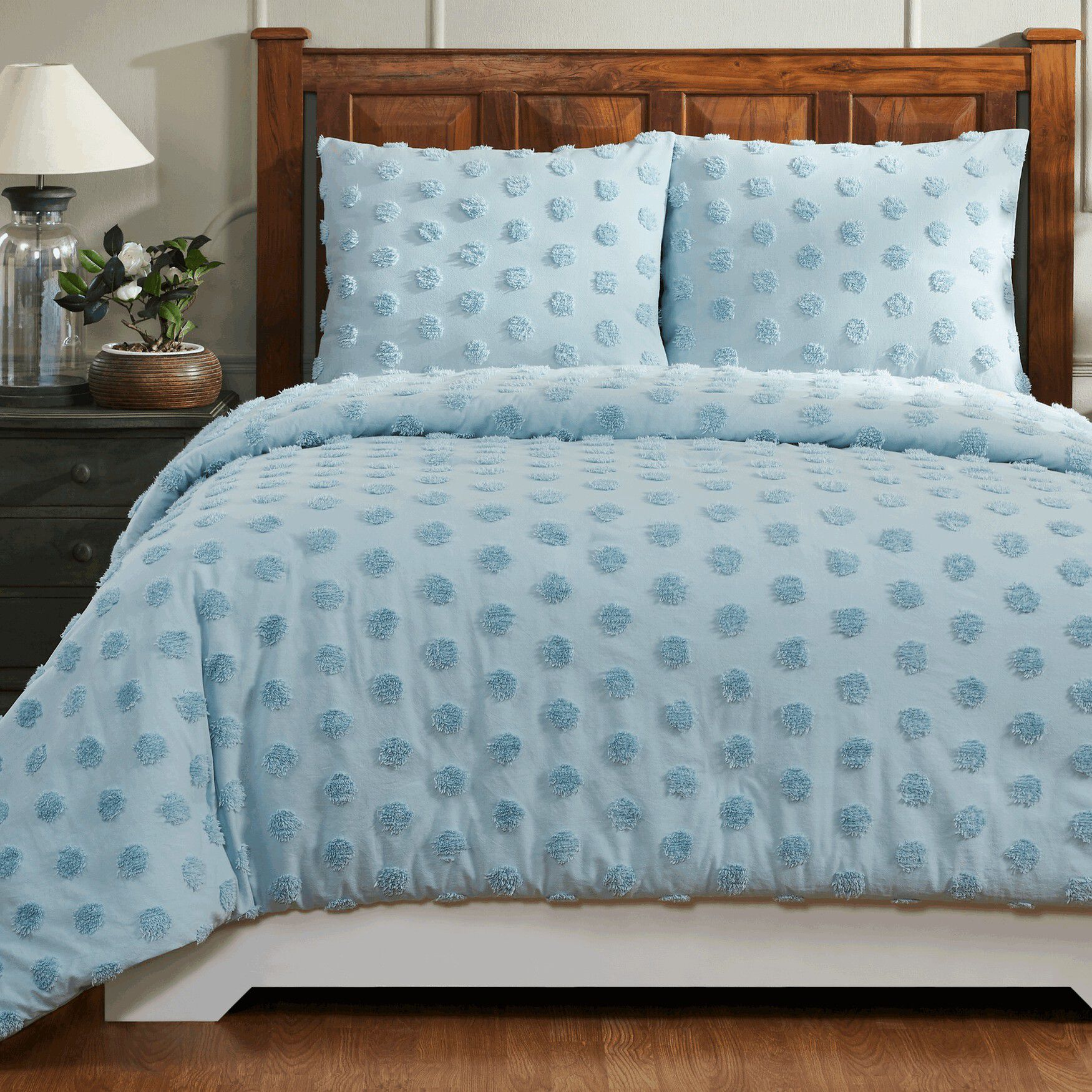 Athenia Comforter Set Collection, BLUE, hi-res image number 0