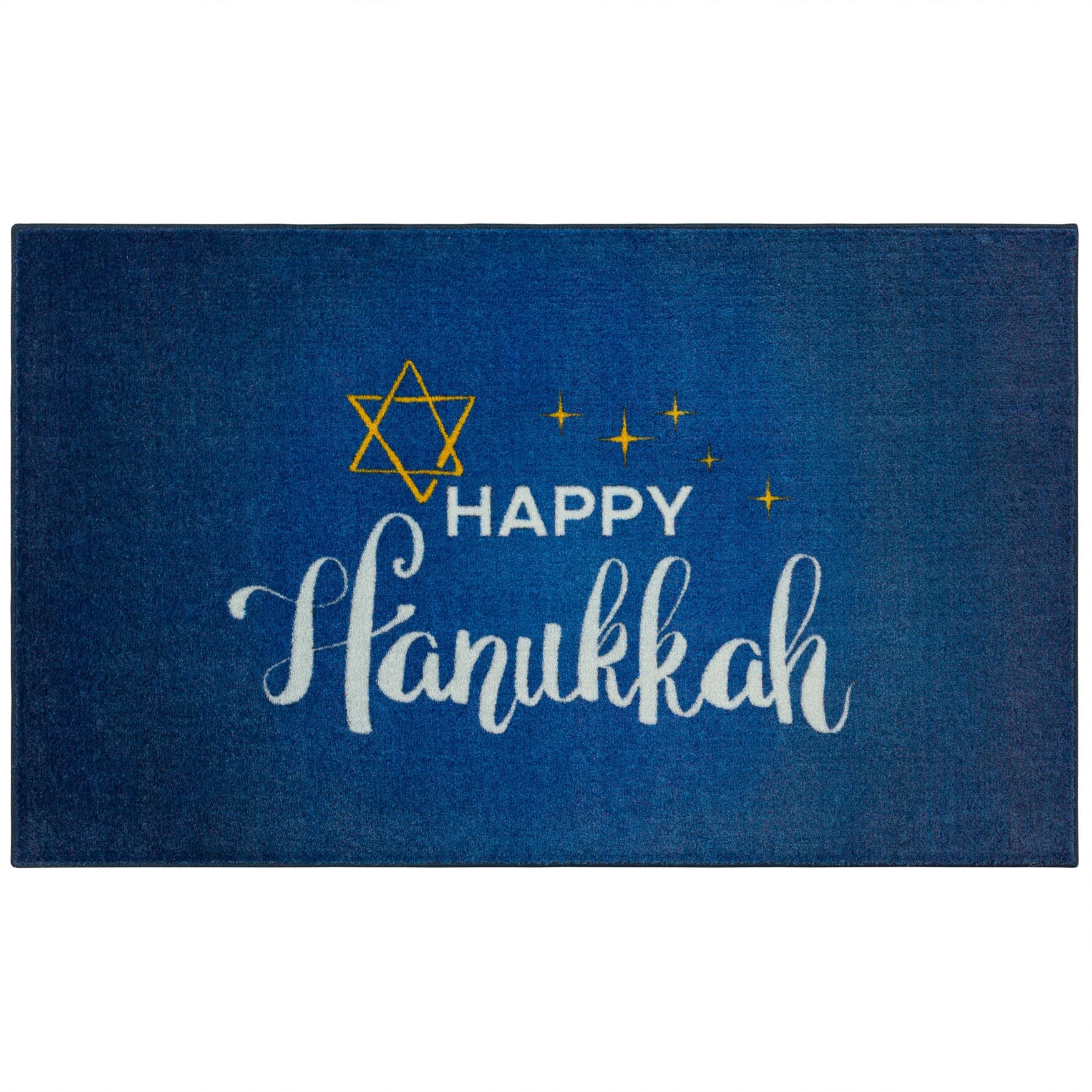 Happy Hanukkah Multi Kitchen Rug, MULTI, hi-res image number 0