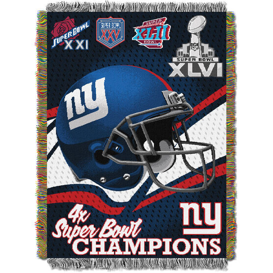 NY Giants Commemorative Series Throw, MULTI, hi-res image number null