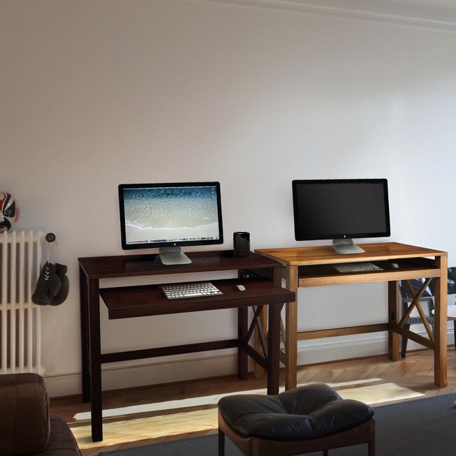 Montego Folding Desk with Pull-Out-Espresso, , alternate image number 15