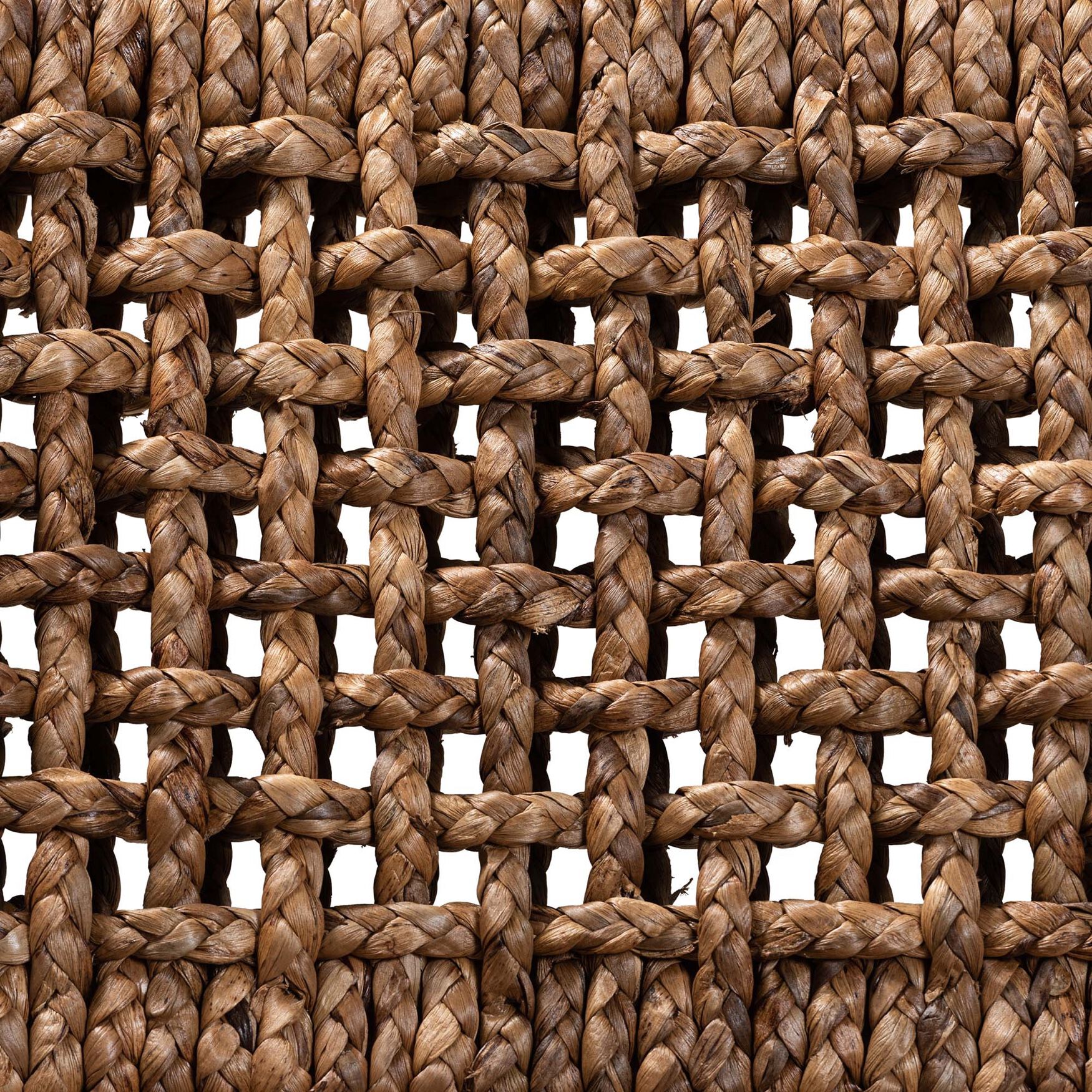 Alise Modern Bohemian Dark Brown Mahogany Wood and Seagrass Counter Stool, , alternate image number 12