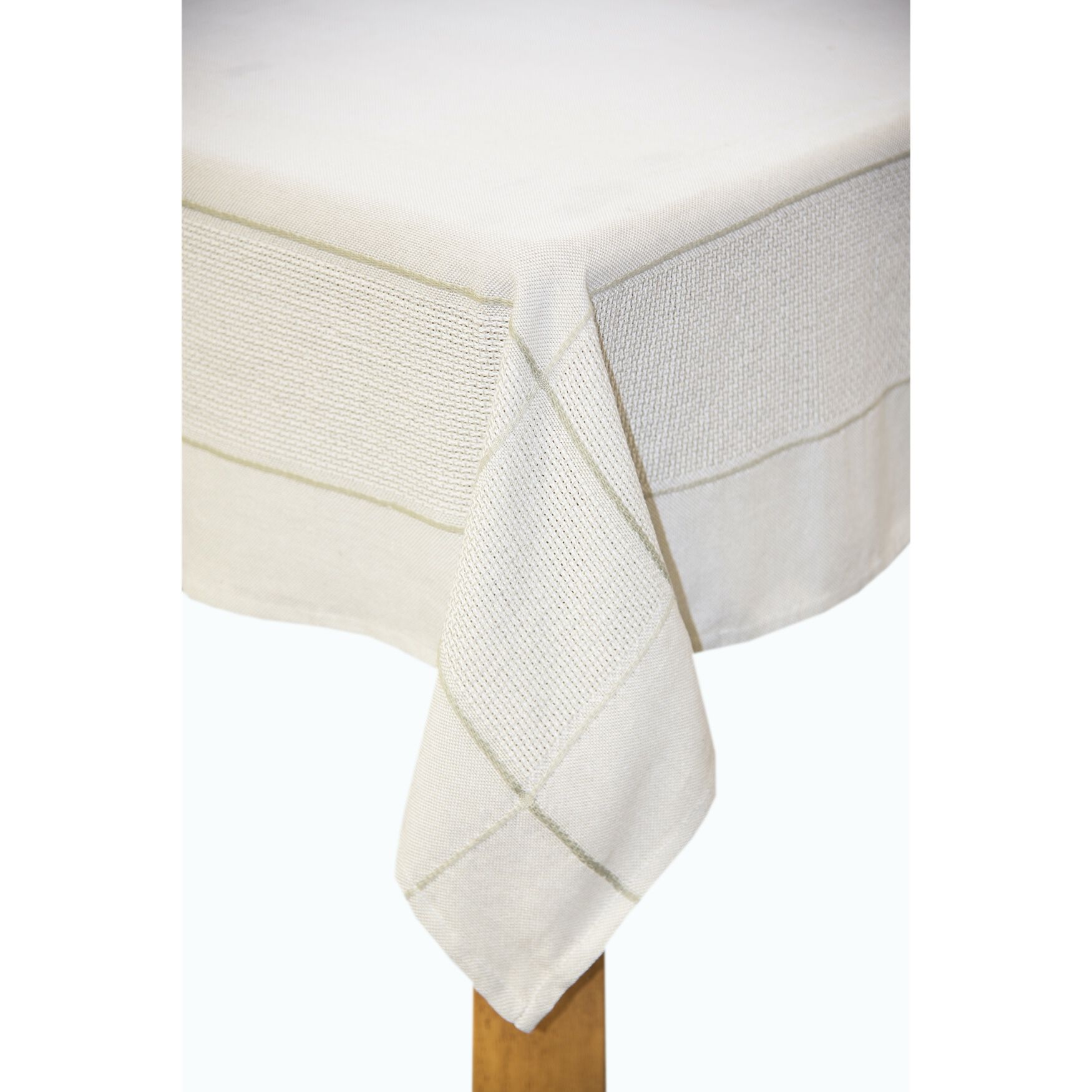 CARLISLE TABLECLOTHS, SILVER, hi-res image number 0