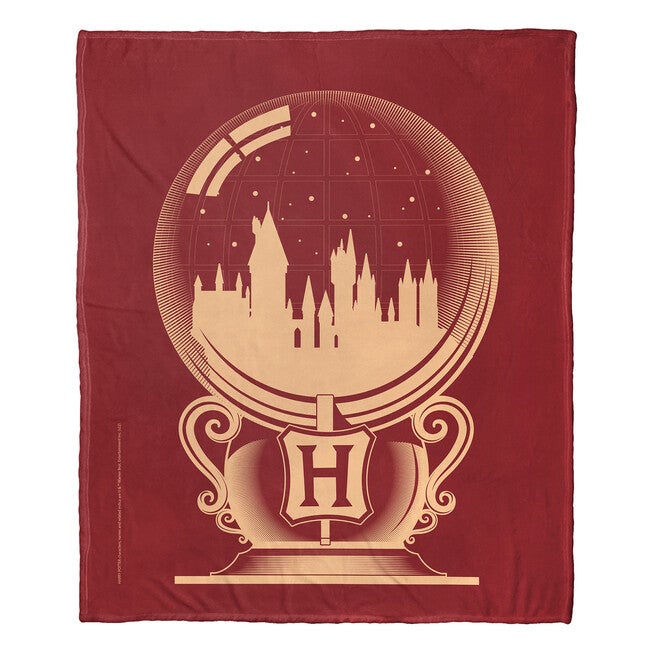 Wb Harry Potter Snowglobe Silk Touch Throw, , on-hover image number null
