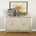 Beige Wood Glam Cabinet, 32x32x16, , alternate image number null