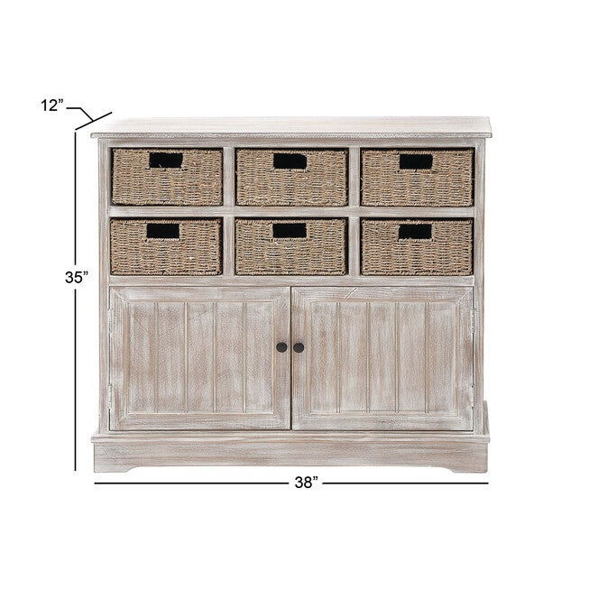 Brown Traditional Wood Storage Unit, 35 x 38, , alternate image number 7