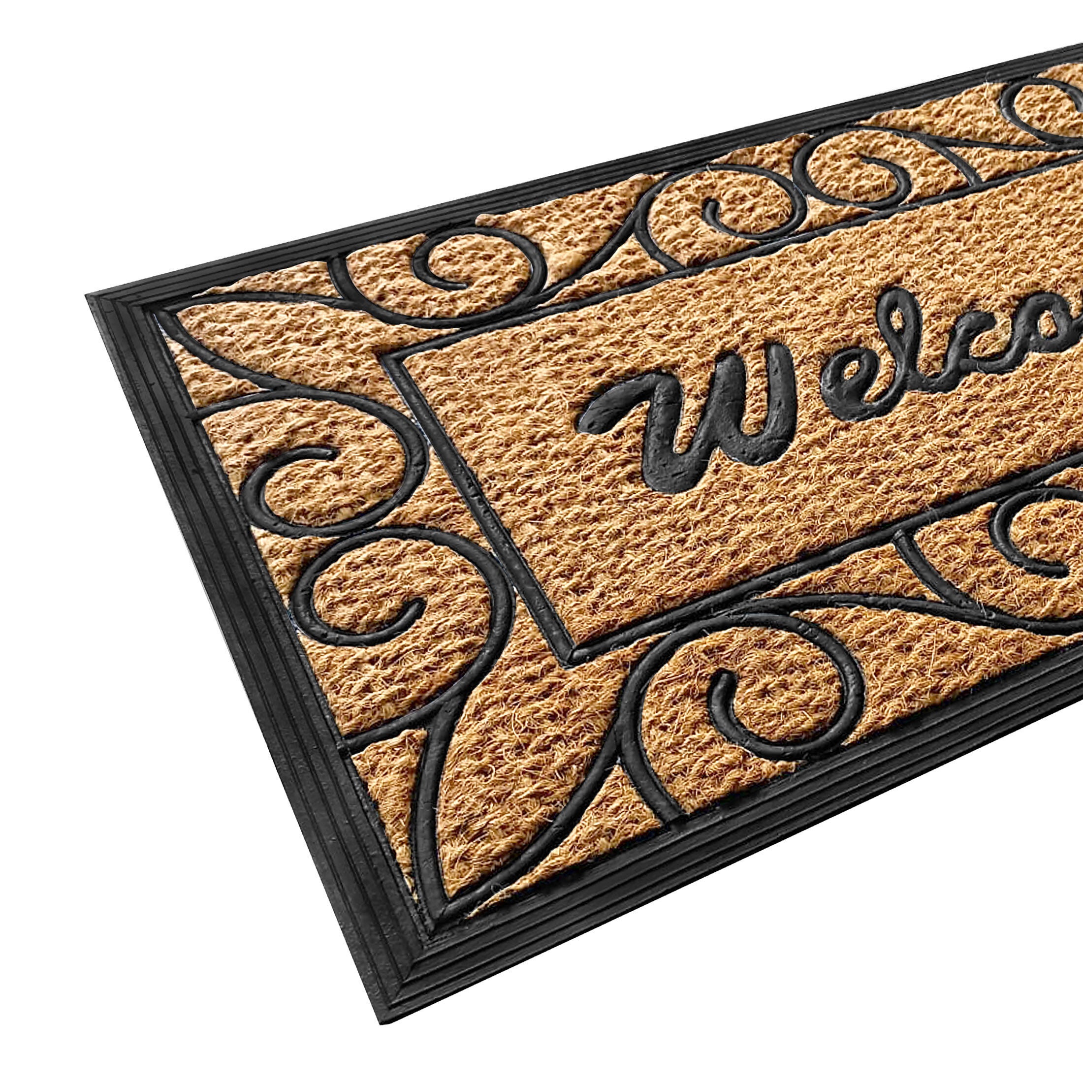Coco Entrance Mat 18x30, REMI BROWN, alternate image number 3