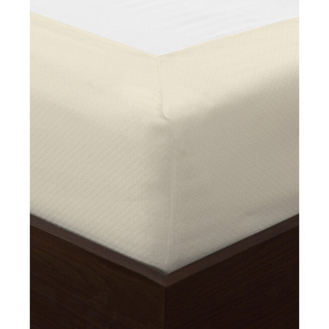 DreamSpace Diamond Matelassé Boxspring Cover, IVORY, hi-res image number null