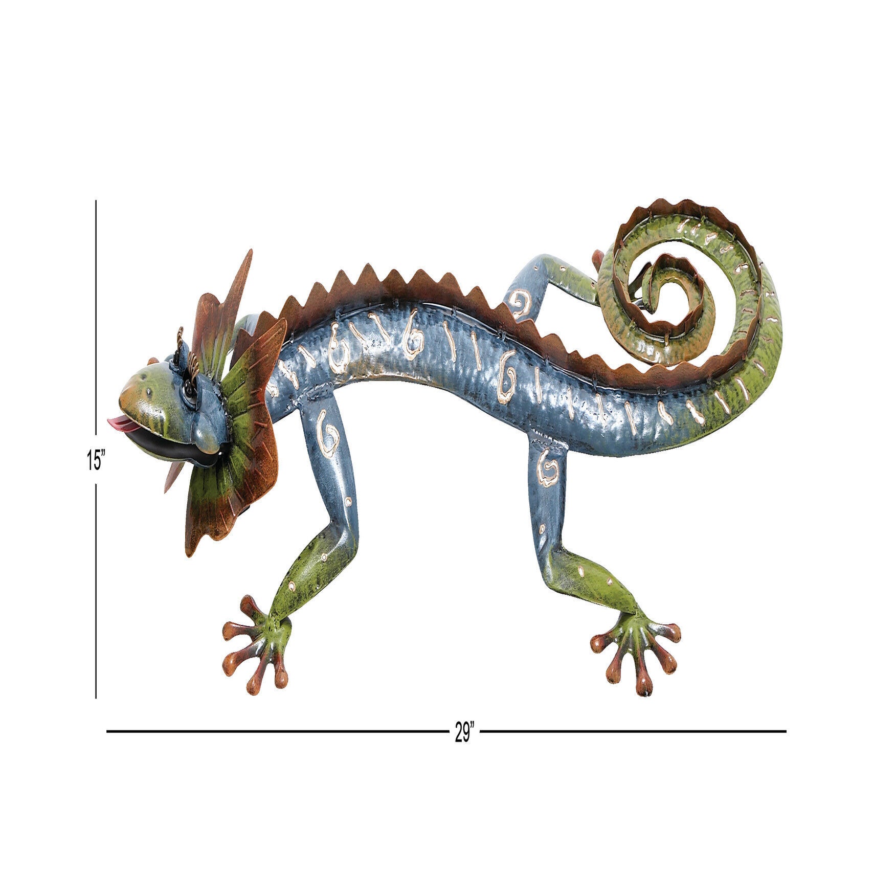 Multi Colored Metal Eclectic Wall Decor, , alternate image number 7