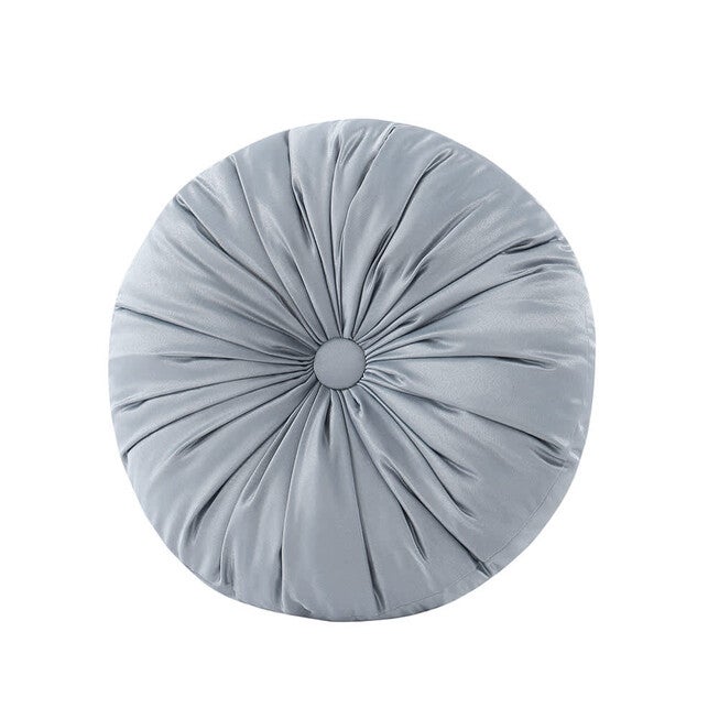 Lorenzo Round Decorative Throw Pillow, BLUE, hi-res image number null