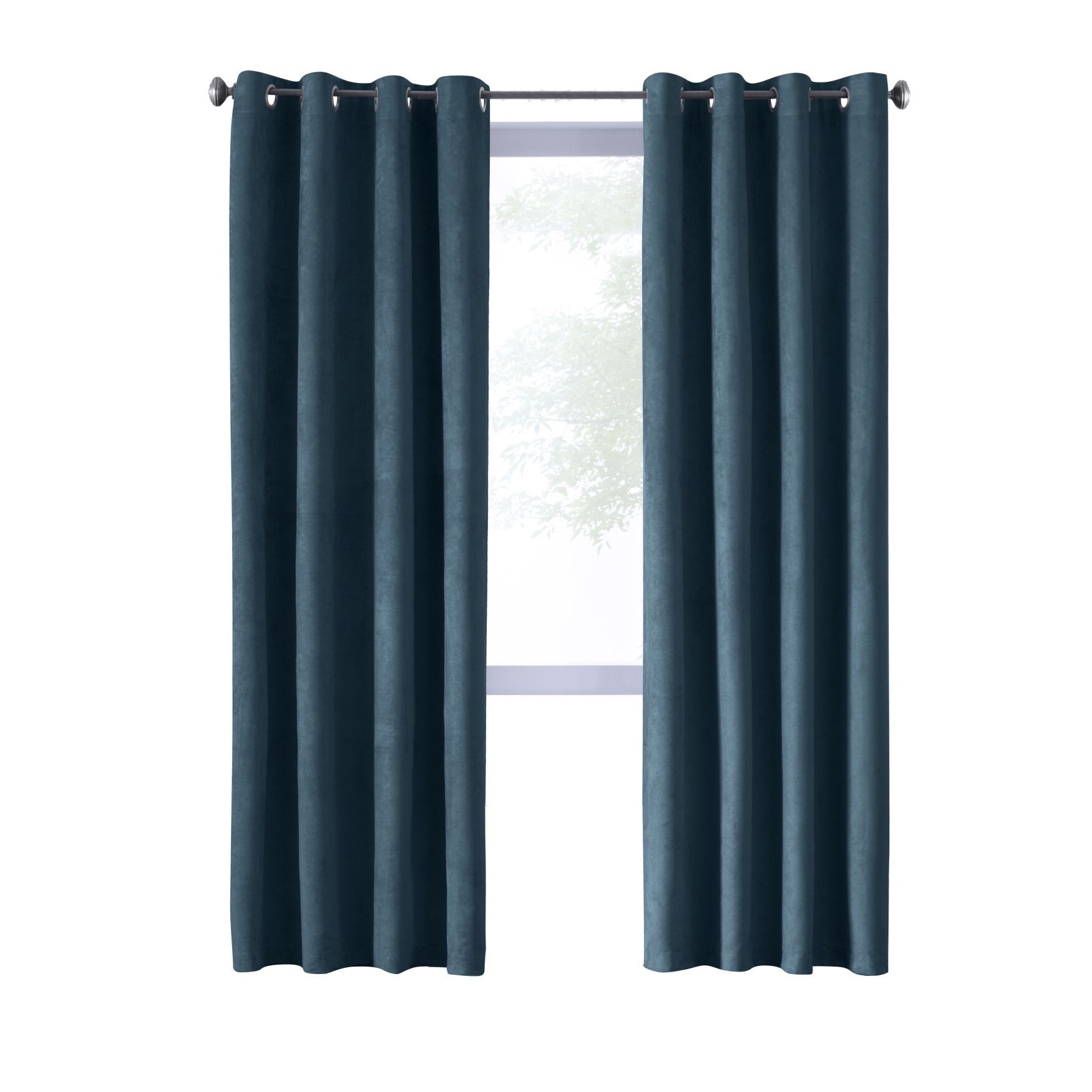 Navar Blackout Grommet Curtain Panel, , alternate image number 8