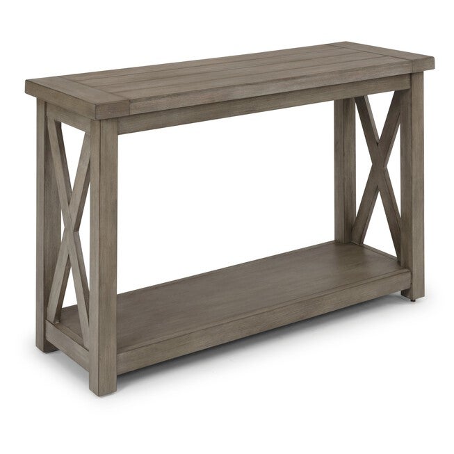 Mountain Lodge Gray Table, Console, GRAY, hi-res image number 0