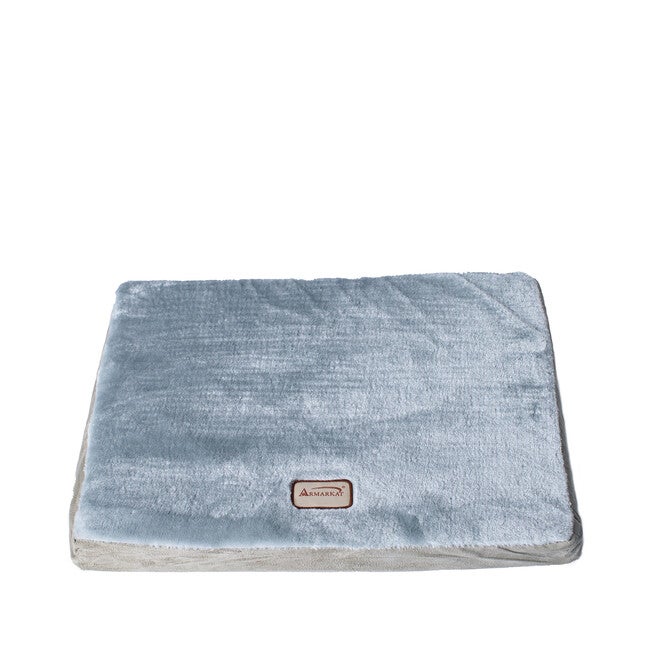 Memory Foam Orthopedic Dog Bed Mat, Sage Green/Grey, Large, GREEN, hi-res image number 0