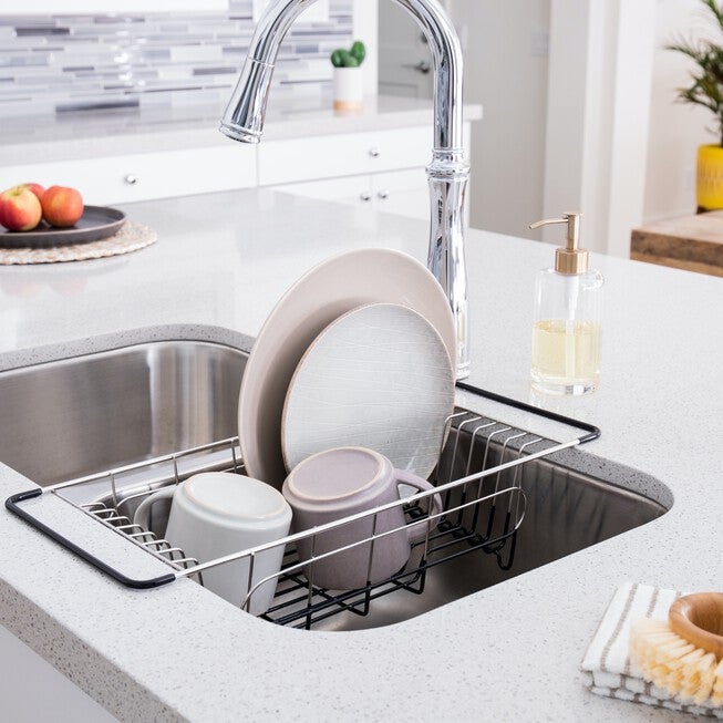 Over-Sink Dish Drainer, , on-hover image number 1