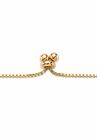 Gold-Plated Bolo Bracelet, Simulated Birthstone 9.25" Adjustable, , on-hover image number null