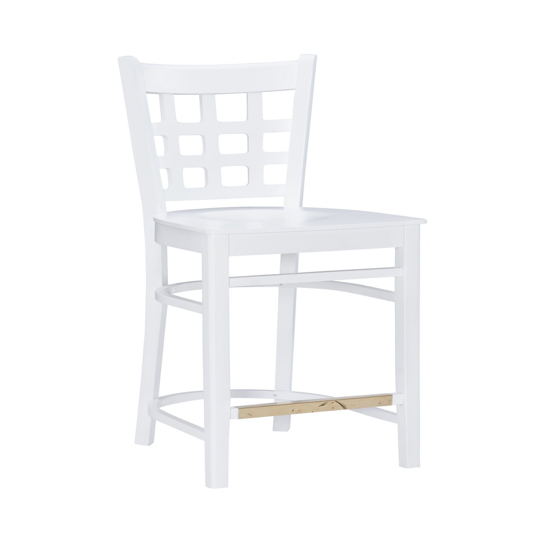Lola Counter Stool White Set of 2, WHITE, hi-res image number 0