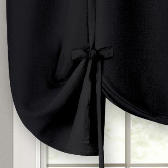 Darcy Window Curtain Tie Up Shade - 58x63, , alternate image number null