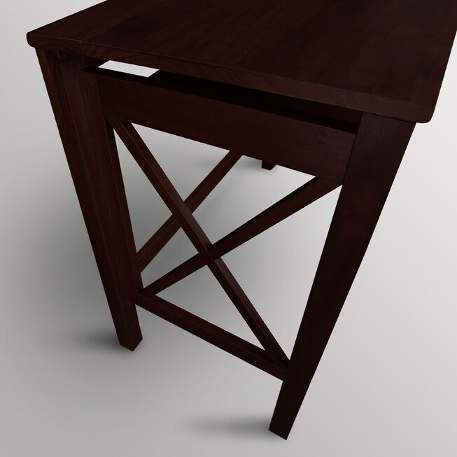 Montego Folding Desk with Pull-Out-Espresso, , alternate image number 10