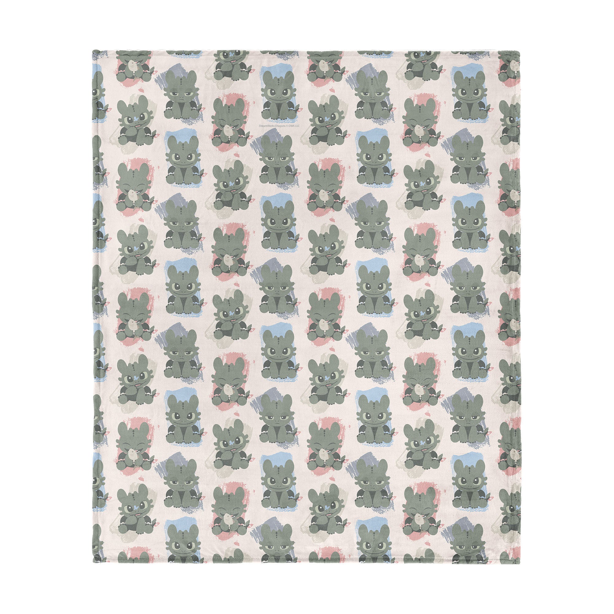 How to Train Your Dragon Many Emotions Silk Touch Throw Blanket 60x80 inches, EMOTIONS, hi-res image number 0