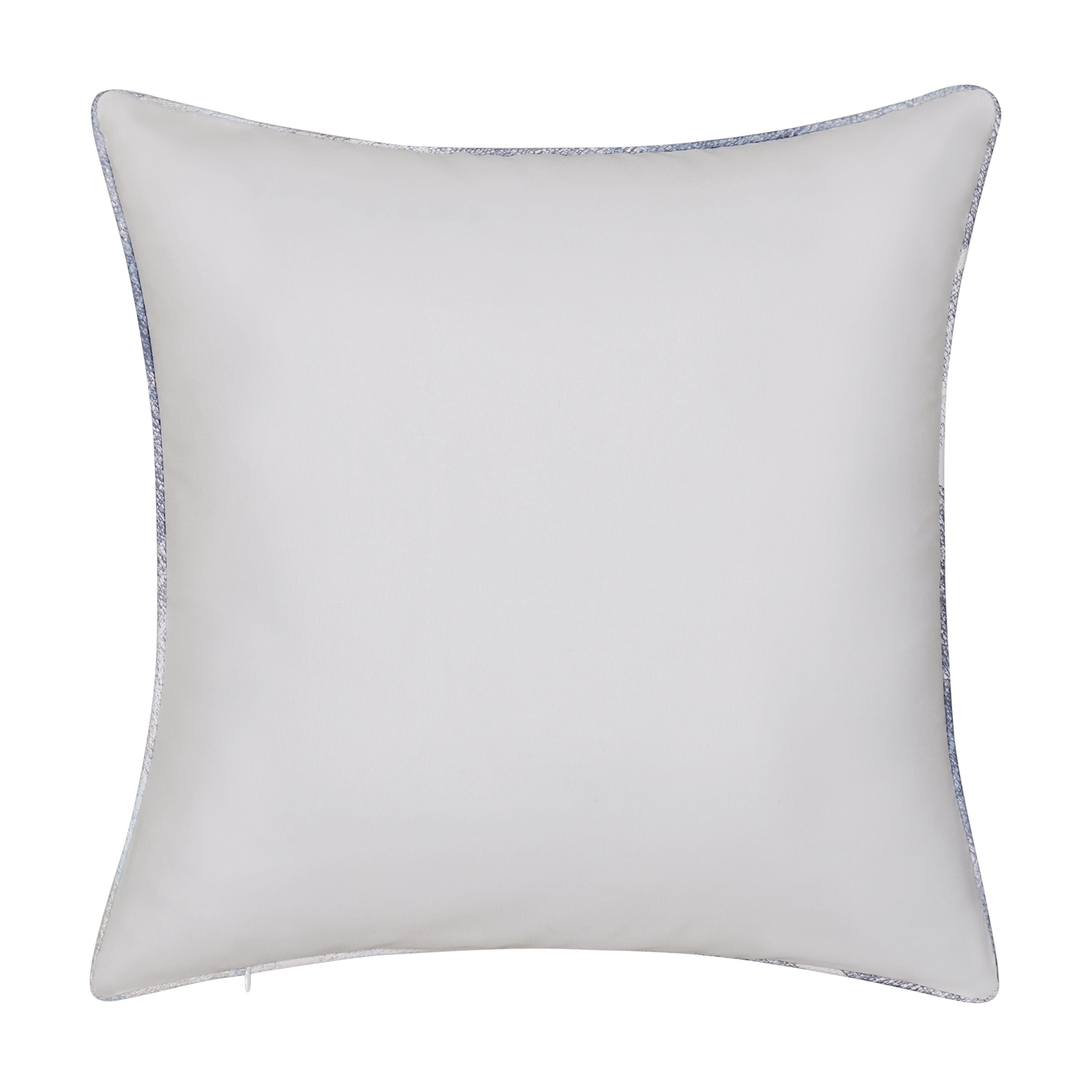 SLATER 20 inches SQUARE DECORATIVE THROW PILLOW, BLUE, on-hover image number 1