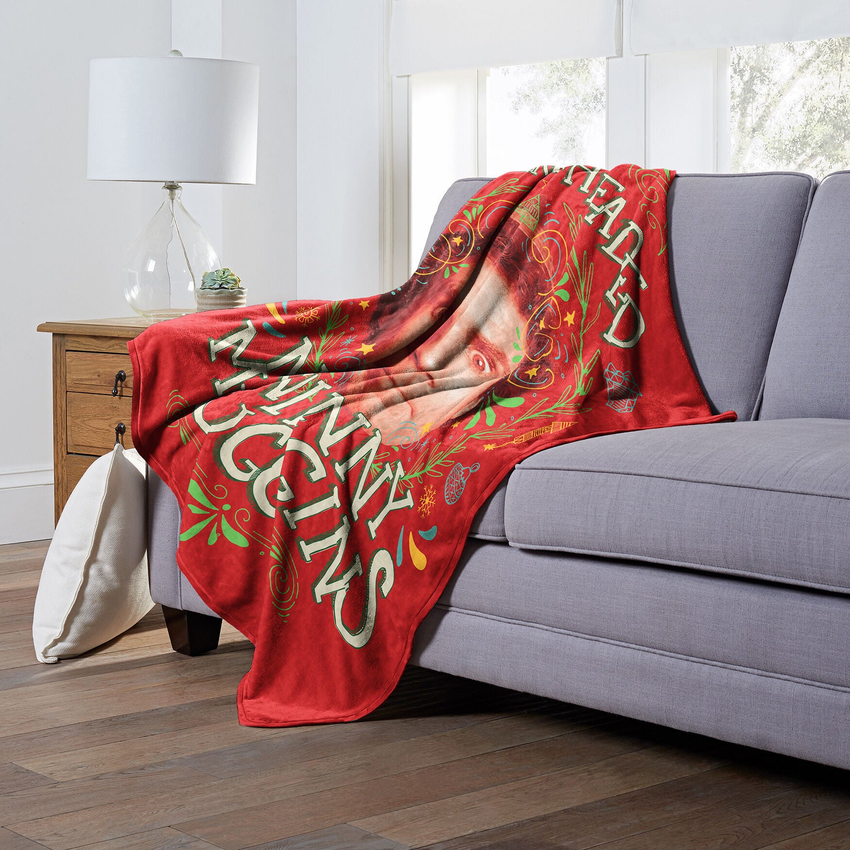 Wb Elf Ninny Muggins Silk Touch Throw Blanket, , alternate image number 3