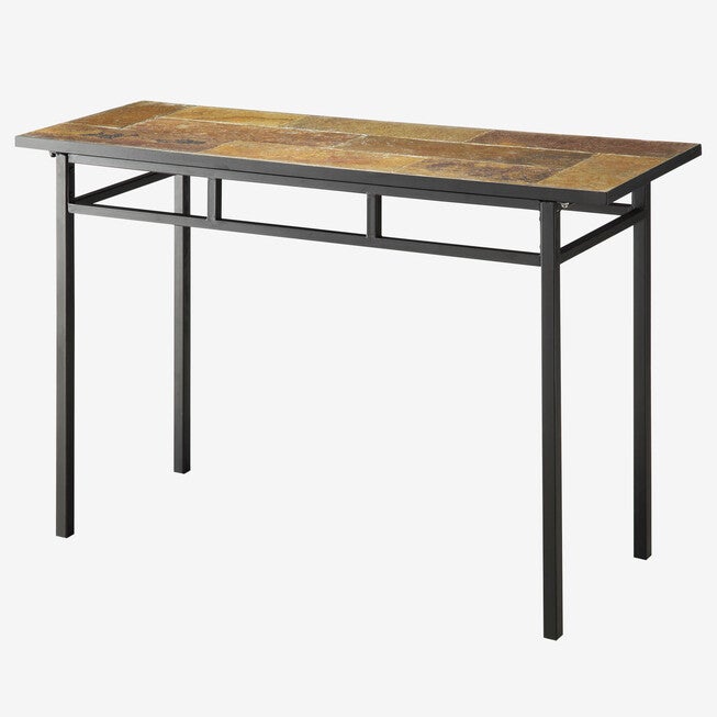 Slate Sofa Table, BLACK METAL SLATE, hi-res image number null
