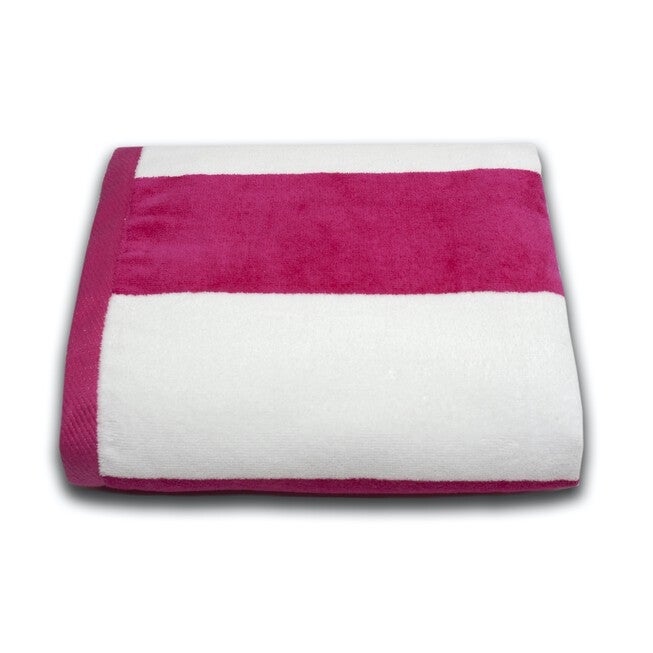 Tropical Cabana Bathsheet Bath Sheet, FUCHSIA, hi-res image number 0
