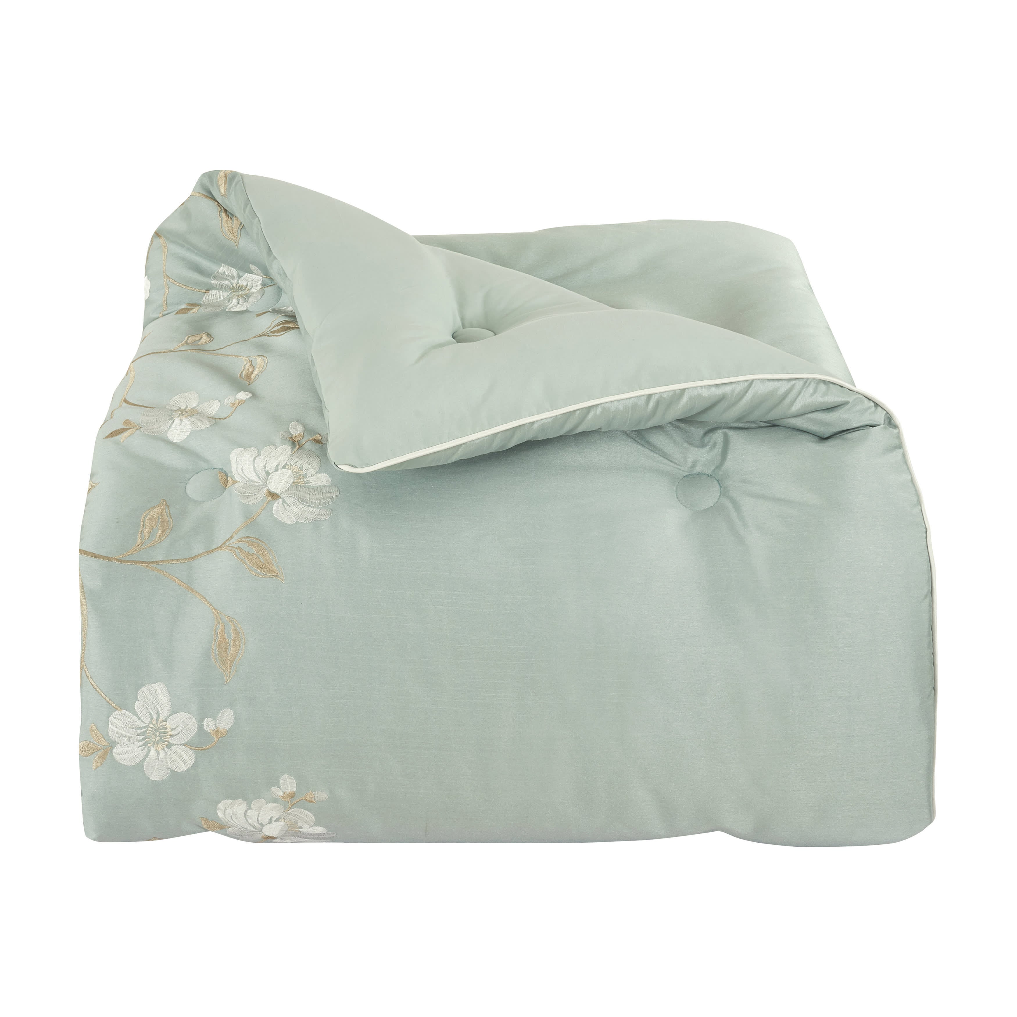 Spring Garden 4 Piece Comforter Set, SPA, alternate image number 4